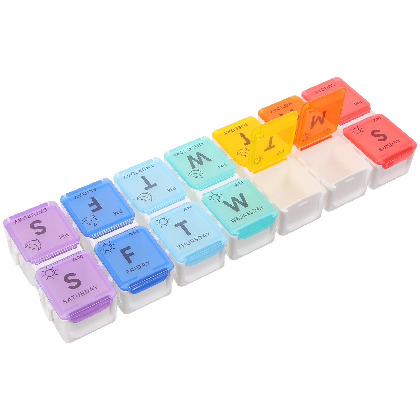 Travel Pill Box with Tight Seal for Safe Medicine Storage Portable Vitamin Organizer Reusable Plastic Container Weekly Dispenser
Travel Pill Box with Tight Seal for Safe Medicine Storage Portable Vitamin Organizer Reusable Plastic Container Weekly Dispenser