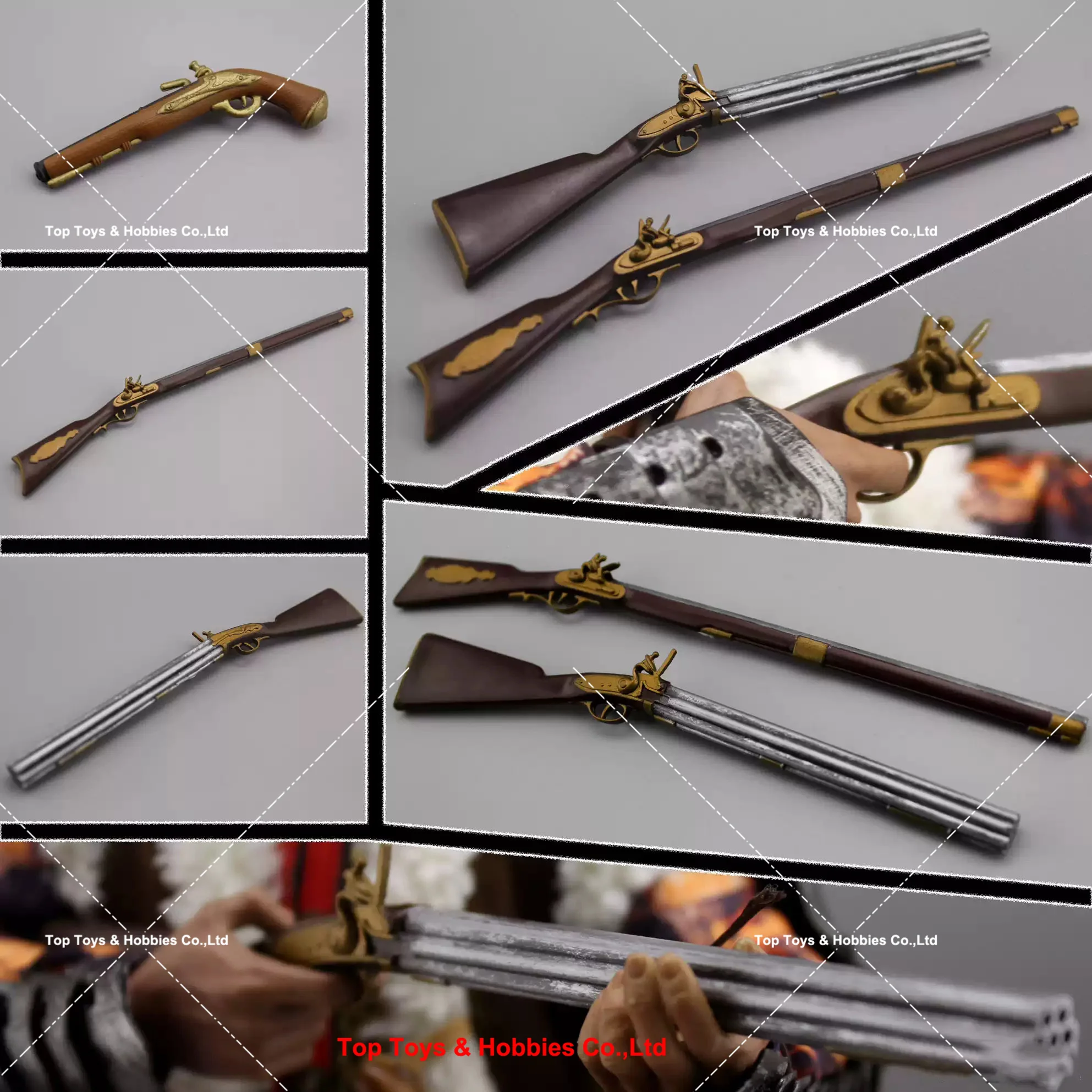 1/6 Scale PVC Flintlock Middle Ages Gun Model Fit 12'' Soldier Action Figure Body Dolls Scene Accessories Model
1/6 Scale PVC Flintlock Middle Ages Gun Model Fit 12'' Soldier Action Figure Body Dolls Scene Accessories Model