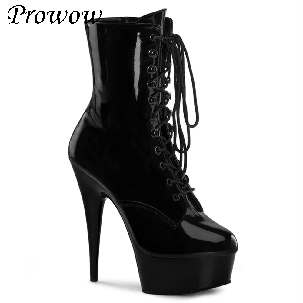 Черно-белые ботильоны для ночного клуба на высоком каблуке для танцев на пилоне, женская обувь Zapatos Mujer 
Черно-белые ботильоны для ночного клуба на высоком каблуке для танцев на пилоне, женская обувь Zapatos Mujer