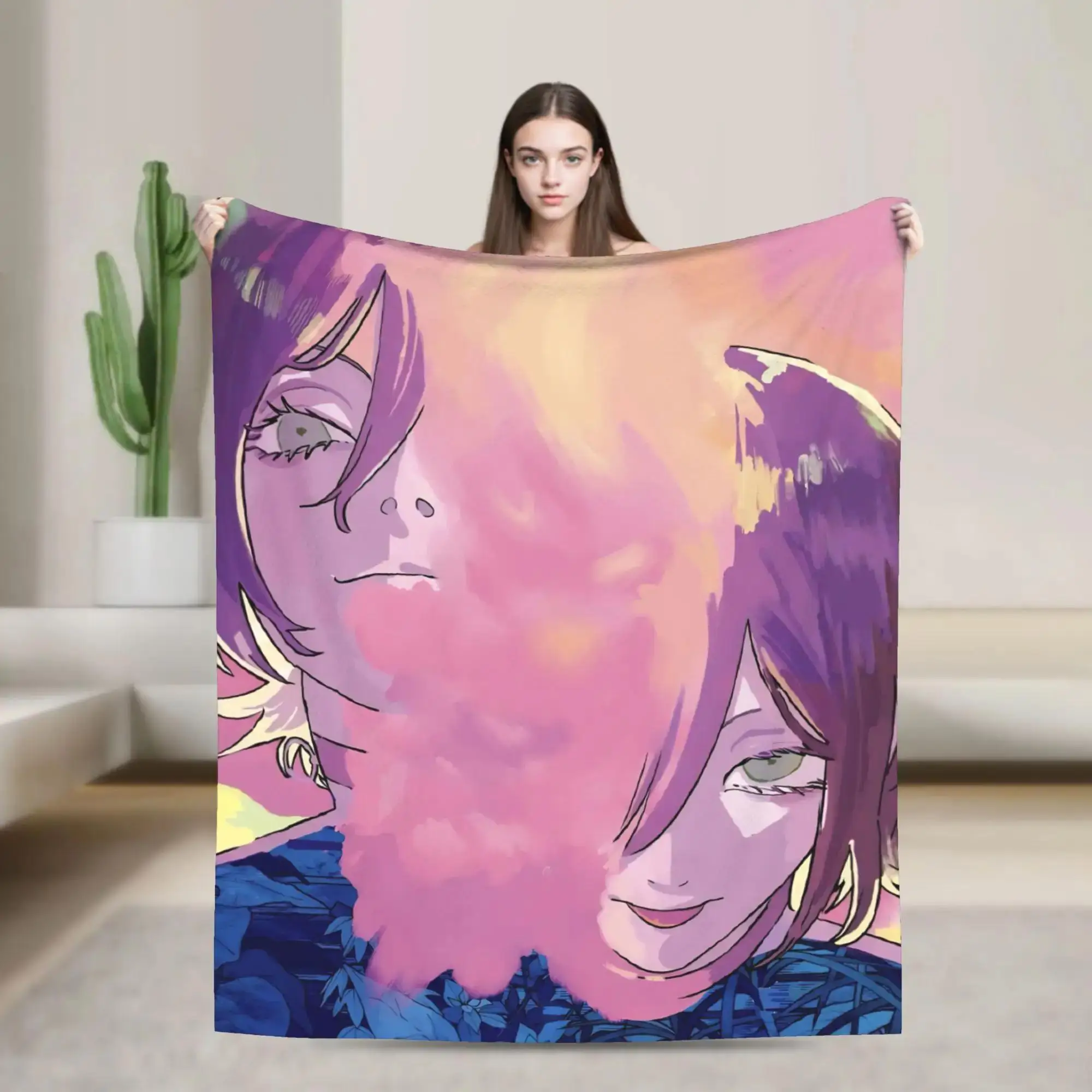 Chainsaw Man Reze Super Warm Plush Throw Blanket Soft Flannel Sofa Bedspread for Living Room Picnic Home Decor
Chainsaw Man Reze Super Warm Plush Throw Blanket Soft Flannel Sofa Bedspread for Living Room Picnic Home Decor