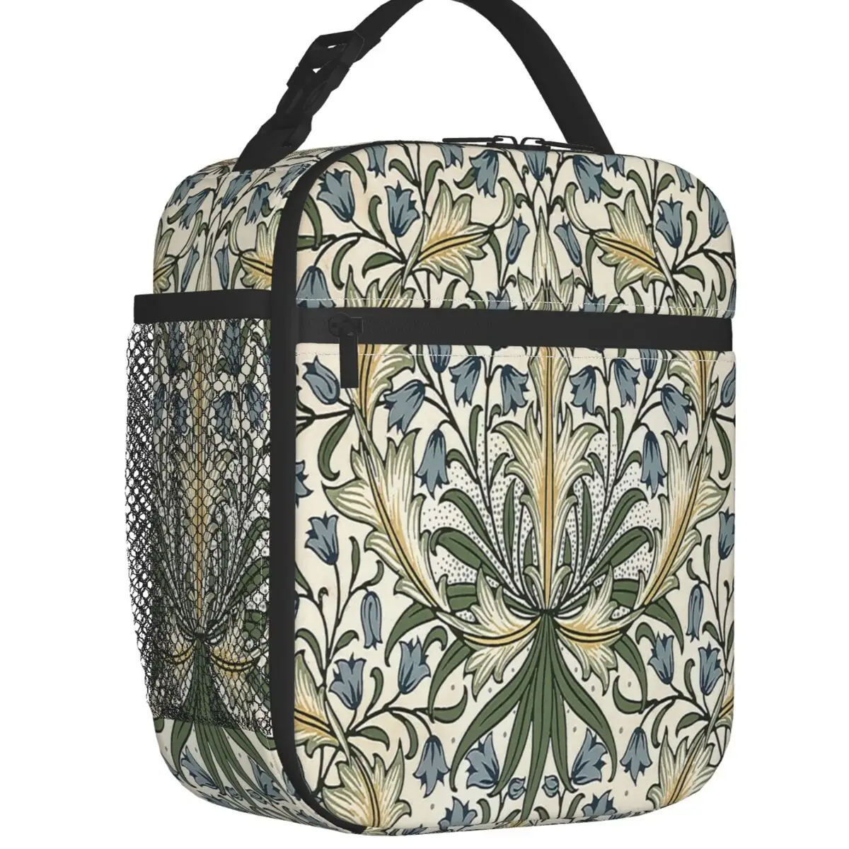 Портативные ланч-боксы William Morris, женский холодильник с цветочным текстильным узором, термоизолированная сумка для обеда, школьная детская студенческая сумка
Портативные ланч-боксы William Morris, женский холодильник с цветочным текстильным узором, термоизолированная сумка для обеда, школьная детская студенческая сумка