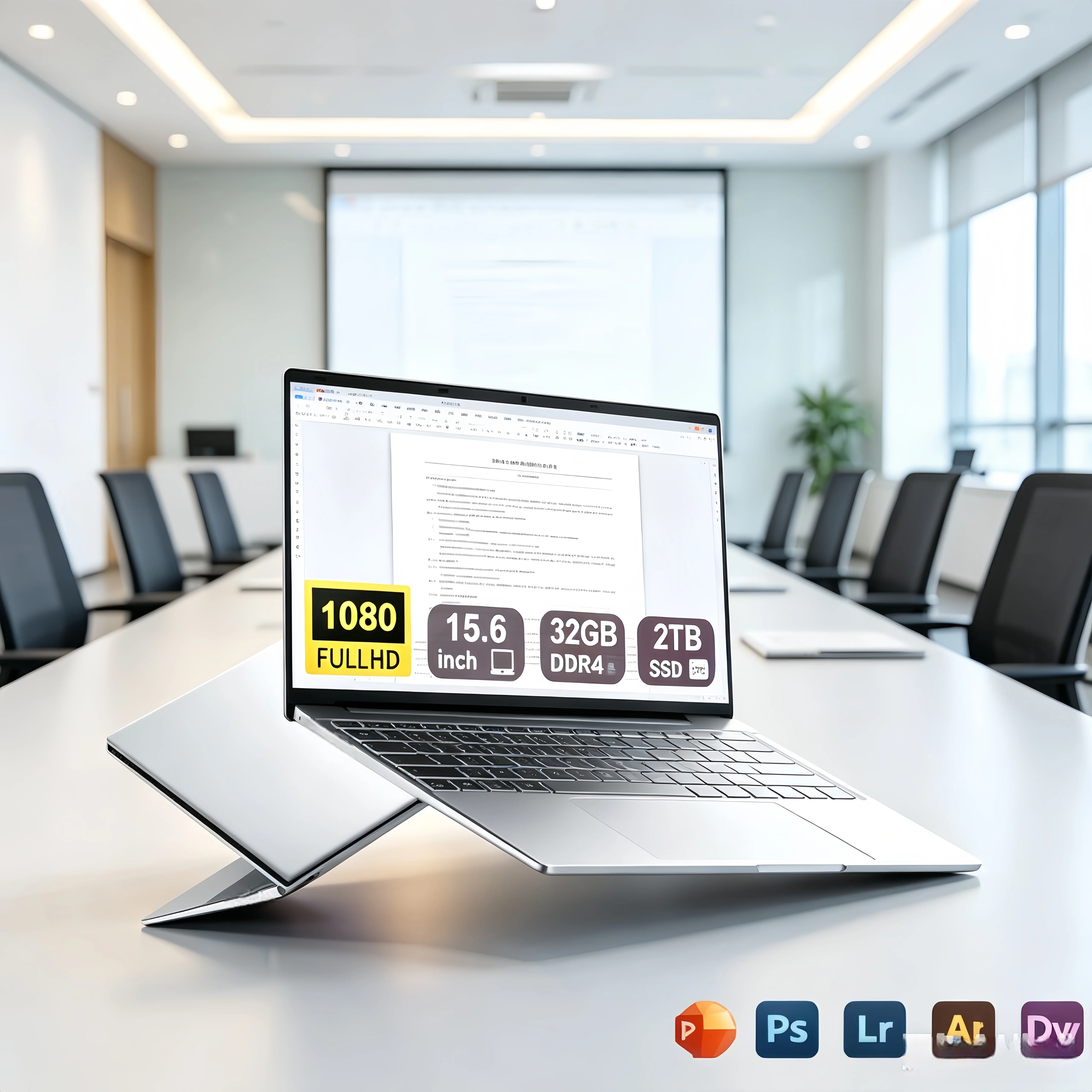 15.6 Inch Sturdy Ultra Slim Laptop Intel N95 6500Y Dual Core Processor 32GB Large DDR4 RAM 2TB High Speed SSD Full Function Wind
15.6 Inch Sturdy Ultra Slim Laptop Intel N95 6500Y Dual Core Processor 32GB Large DDR4 RAM 2TB High Speed SSD Full Function Wind