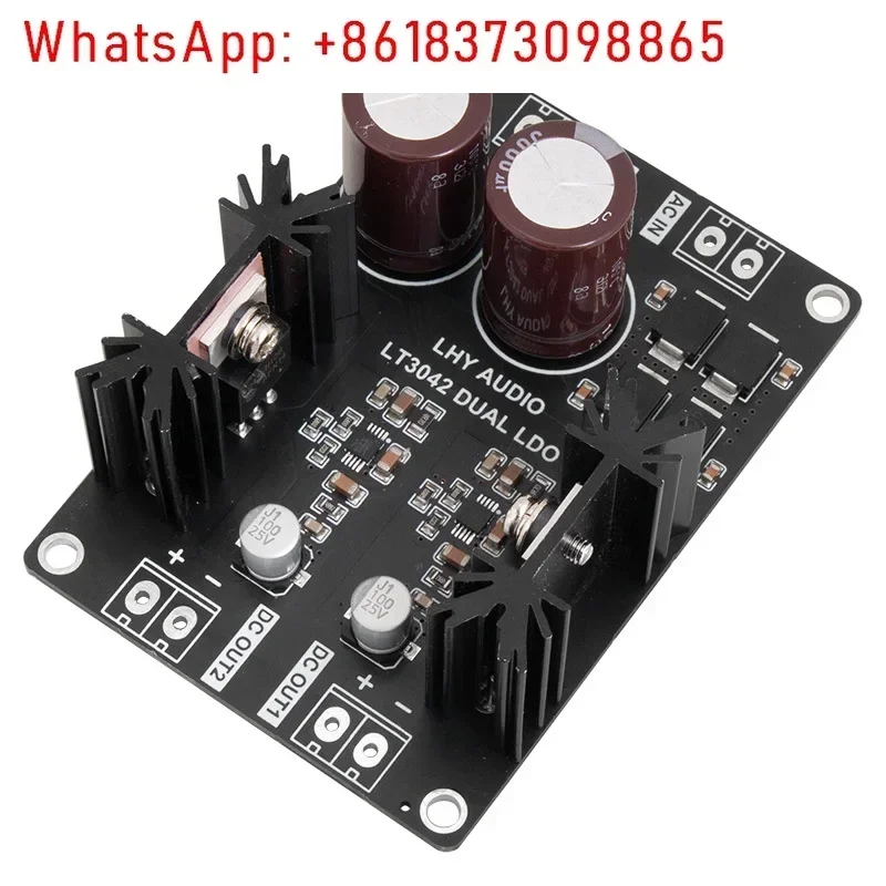 LT3042 Expanding current dual-channel positive voltage, DC power supply grinding upgrade DAC
LT3042 Expanding current dual-channel positive voltage, DC power supply grinding upgrade DAC