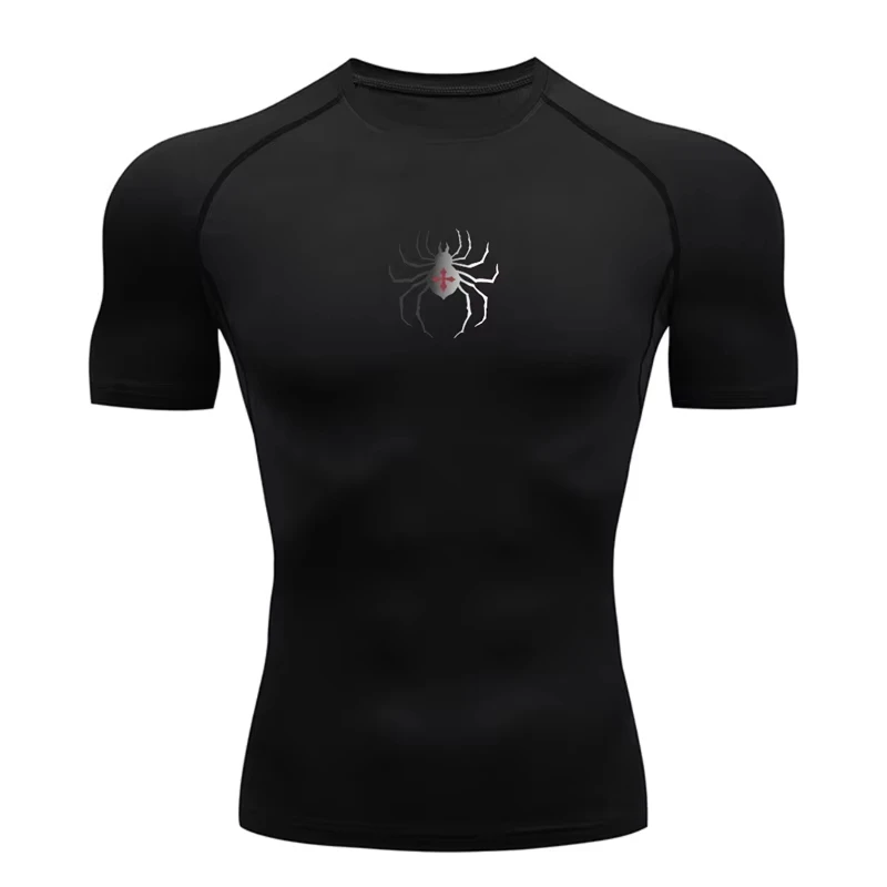 Spider Print Athletic Quick Dry Tshirts for Men Gym Workout Running Compression Shirt Undershirt Baselayers Tees Tops Activewear
Spider Print Athletic Quick Dry Tshirts for Men Gym Workout Running Compression Shirt Undershirt Baselayers Tees Tops Activewear
