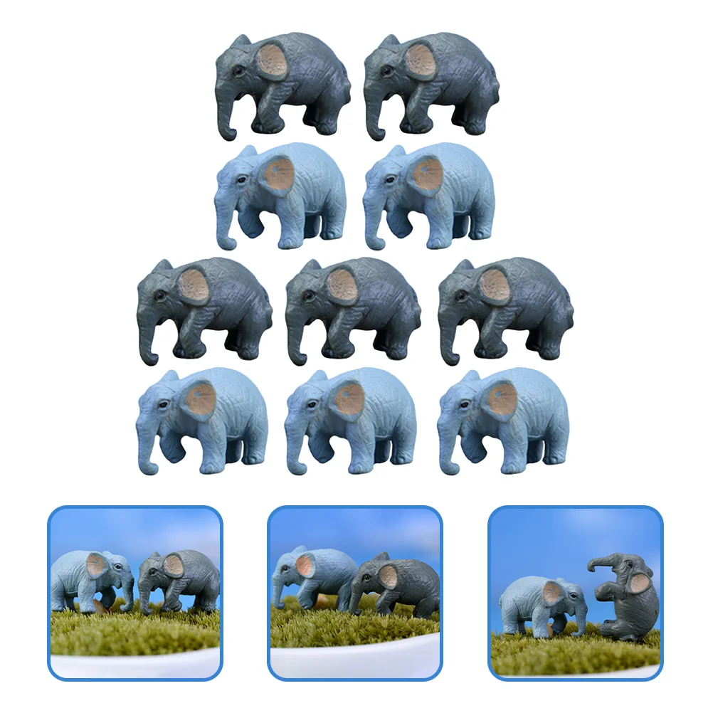 10 Pcs Decorations Cartoon Simulation Elephant Bulk Toys Elephants Pvc Statues for Home
10 Pcs Decorations Cartoon Simulation Elephant Bulk Toys Elephants Pvc Statues for Home