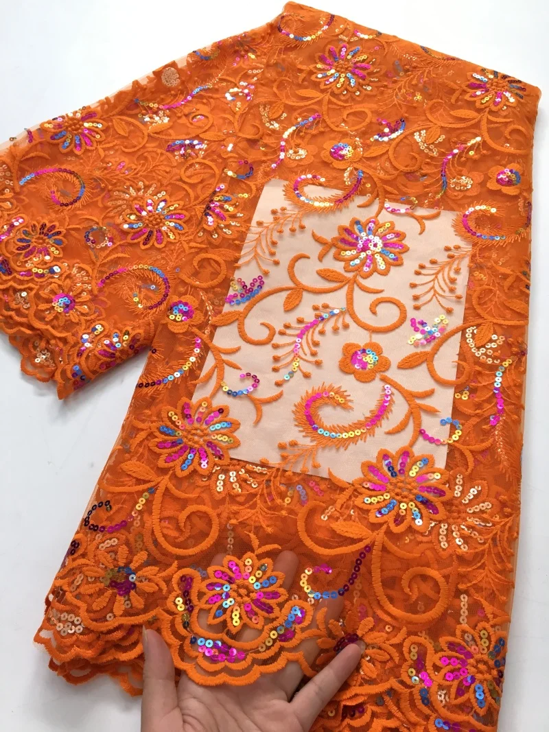 French Mesh Sequins Lace Fabric High Quality 2.5 Yards Embroidered Tulle African Lace Fabric 2025 Nigerian Wedding Dress TY4244
French Mesh Sequins Lace Fabric High Quality 2.5 Yards Embroidered Tulle African Lace Fabric 2025 Nigerian Wedding Dress TY4244