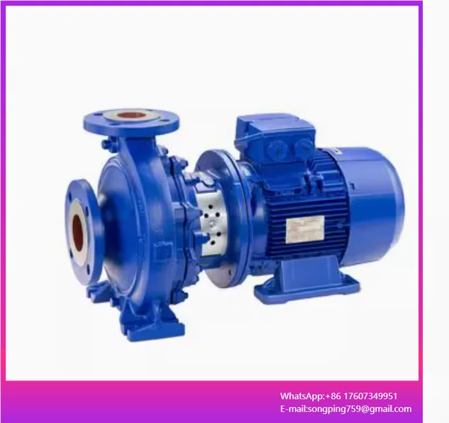 KSB ETB 065-040-125 Horizontal Water Pump Is Used to Transport Salt Water and Domestic Water
KSB ETB 065-040-125 Horizontal Water Pump Is Used to Transport Salt Water and Domestic Water