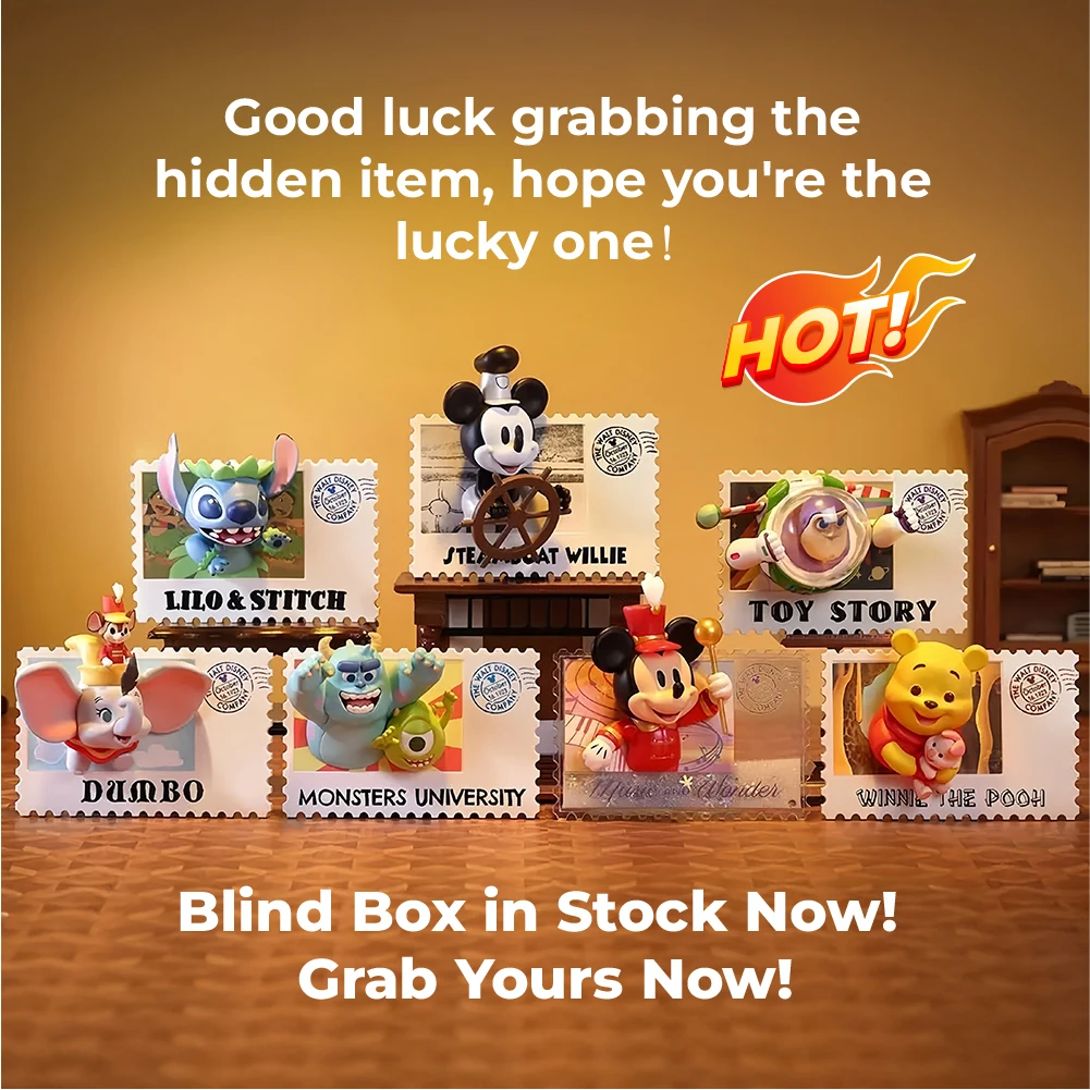 MINISO Winnie Bear New Year Special Edition Disney 100th Anniversary Vintage Stamp Series Blind Box Sanrio Mystery Figure
MINISO Winnie Bear New Year Special Edition Disney 100th Anniversary Vintage Stamp Series Blind Box Sanrio Mystery Figure