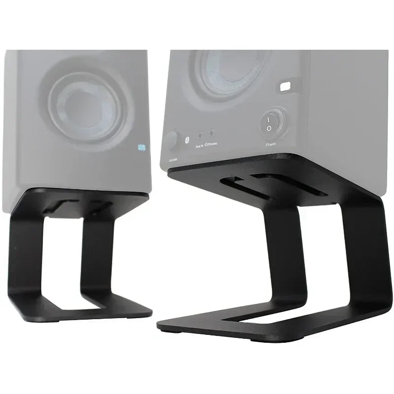 Desktop Speaker Stand C Shaped Accessories Professional Shock Absorbing Steel Anti Slip External Riser for Computer Equipment
Desktop Speaker Stand C Shaped Accessories Professional Shock Absorbing Steel Anti Slip External Riser for Computer Equipment