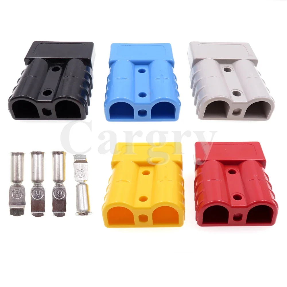 1 Set 50A 600V Battery Connect Plug Double Pole with Copper Contacts Solar Panels Socket AC Assembly for Caravans Boat Forklift
1 Set 50A 600V Battery Connect Plug Double Pole with Copper Contacts Solar Panels Socket AC Assembly for Caravans Boat Forklift