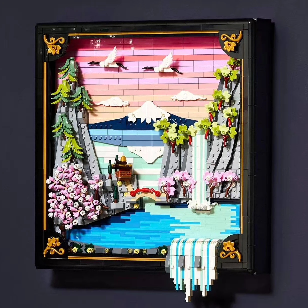 1892 Pieces of art and life cherry blossom scenery model building blocks DIY creative toys for home decoration holiday gifts
1892 Pieces of art and life cherry blossom scenery model building blocks DIY creative toys for home decoration holiday gifts