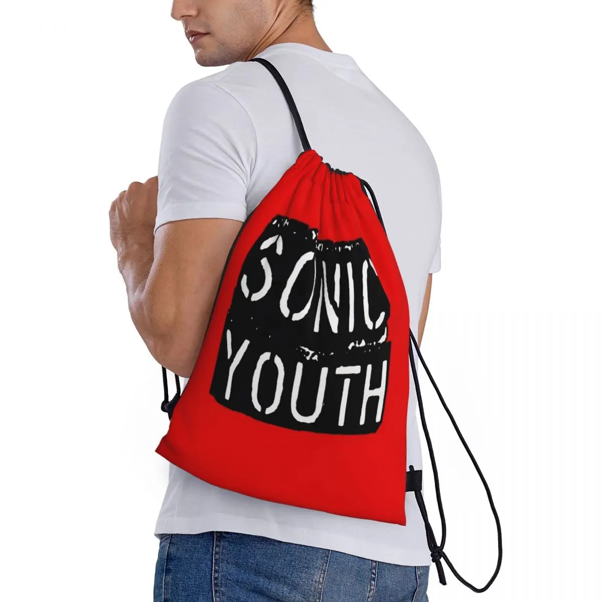 Sonic Youth Rock Band Punk Backpacks Casual Drawstring Bags Shoes Bag Book Bags for Travel Students
Sonic Youth Rock Band Punk Backpacks Casual Drawstring Bags Shoes Bag Book Bags for Travel Students