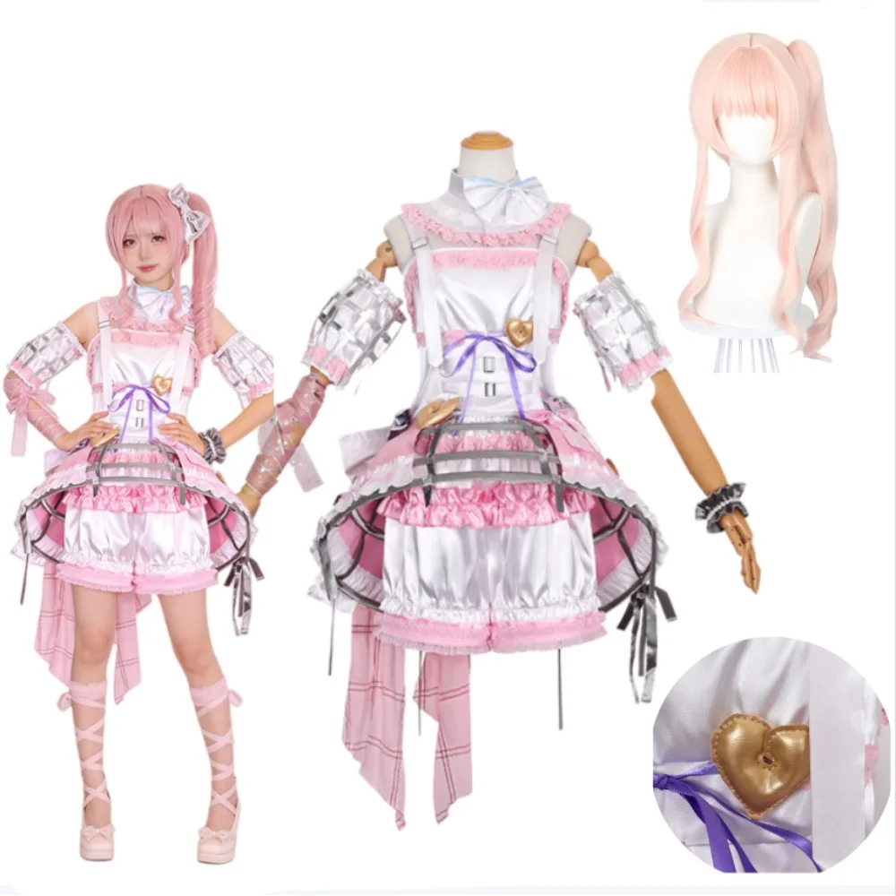 Koyama Mizuki Sugar 1st Box Outfit Cosplay Costume Full Set Pink Cute Lolita Dress Adult Unisex Halloween Comic-Con Outfit
Koyama Mizuki Sugar 1st Box Outfit Cosplay Costume Full Set Pink Cute Lolita Dress Adult Unisex Halloween Comic-Con Outfit