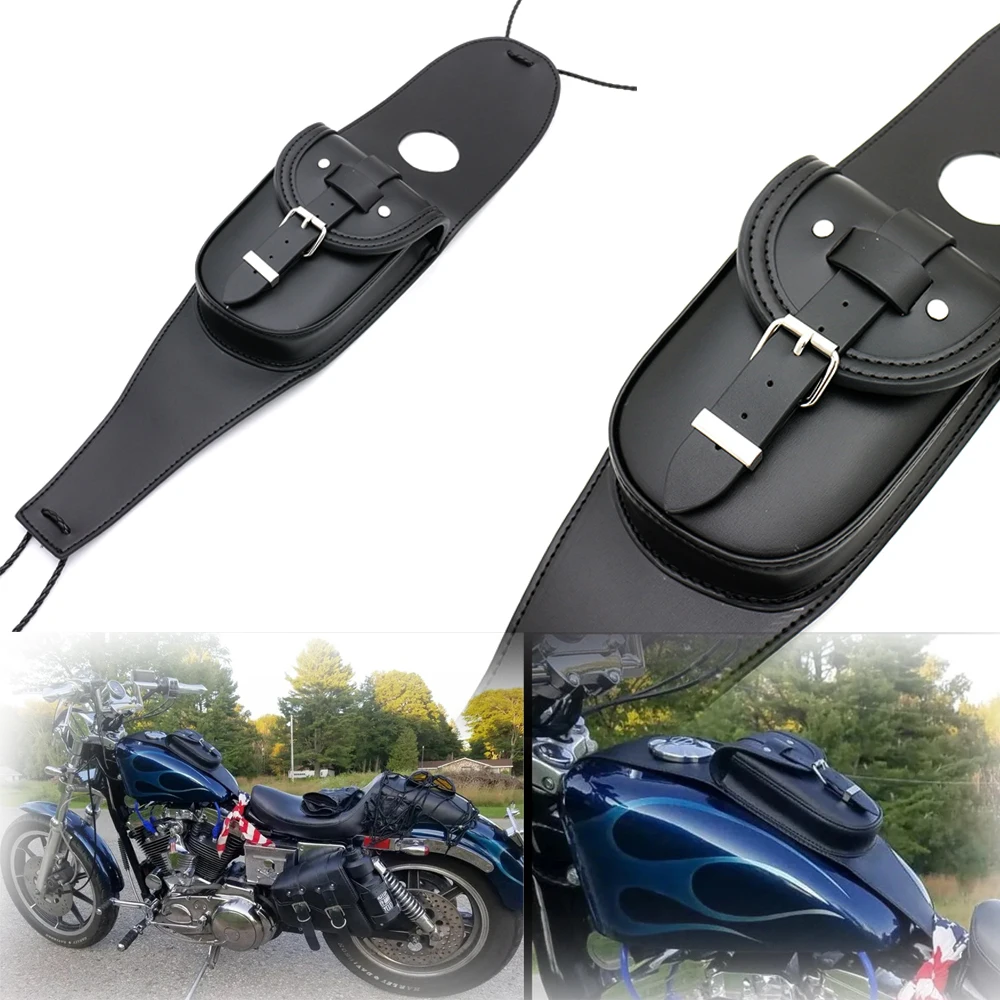 Motorcycle Black PU Leather Fuel Tank Chap Cover Panel Pad Bib Bra Bag For Harley Sportster Iron 883 1200 XL Universal
Motorcycle Black PU Leather Fuel Tank Chap Cover Panel Pad Bib Bra Bag For Harley Sportster Iron 883 1200 XL Universal