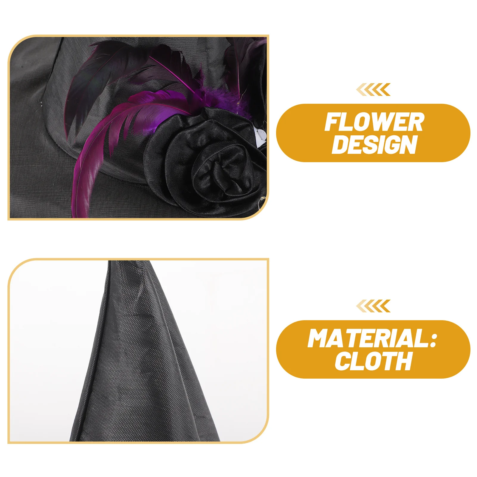 Wizard Hat Sturdy Oxford Cloth Plastic Vintage Masquerade Halloween Witch Cosplay Decoration Wizard Hat Witches Hats for Women
Wizard Hat Sturdy Oxford Cloth Plastic Vintage Masquerade Halloween Witch Cosplay Decoration Wizard Hat Witches Hats for Women