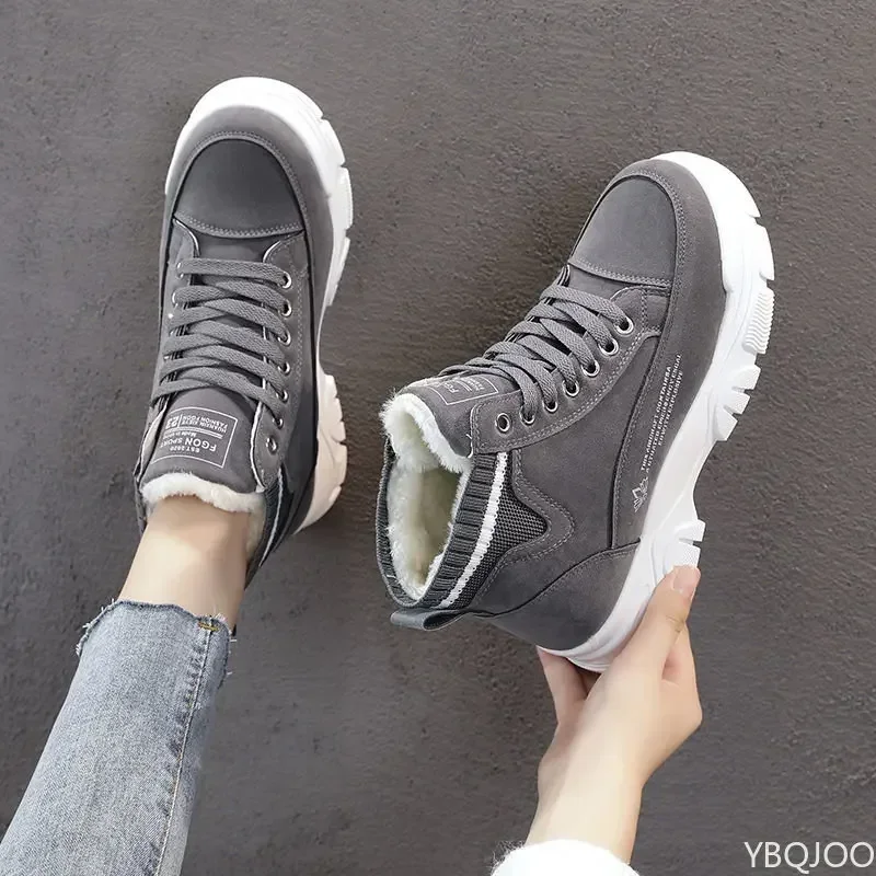 Ladies Casual Shoes Lace-up Fashion Sneakers Platform Snow Boots Winter Women Boots Warm Plush Women's Shoes Zapatos De Mujer
Ladies Casual Shoes Lace-up Fashion Sneakers Platform Snow Boots Winter Women Boots Warm Plush Women's Shoes Zapatos De Mujer