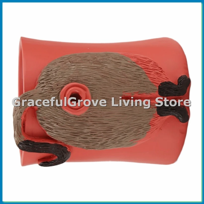 Cat Yarn Bowl Artwork with Hole Yarn Crochet Knitting Basket Yarn Holder Dispenser for Desktop Bedroom C-A07G
Cat Yarn Bowl Artwork with Hole Yarn Crochet Knitting Basket Yarn Holder Dispenser for Desktop Bedroom C-A07G