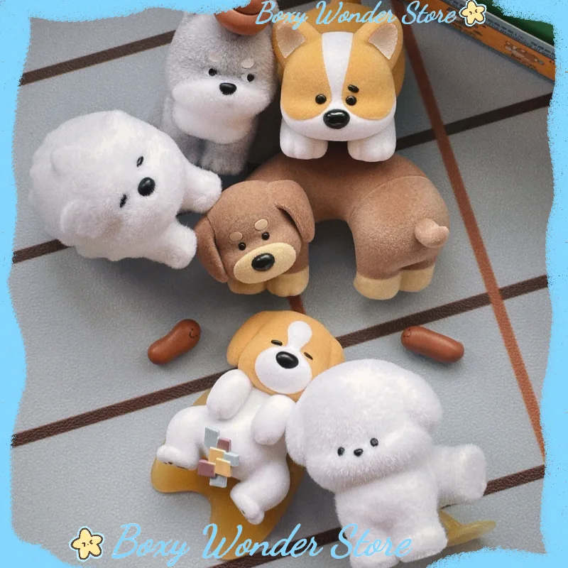 52TOYS Blind Box Stinky Dog Series Flocked Figurine Collectible Trendy Toy Desktop Decoration Lovely Gift For Adult Collectors
52TOYS Blind Box Stinky Dog Series Flocked Figurine Collectible Trendy Toy Desktop Decoration Lovely Gift For Adult Collectors