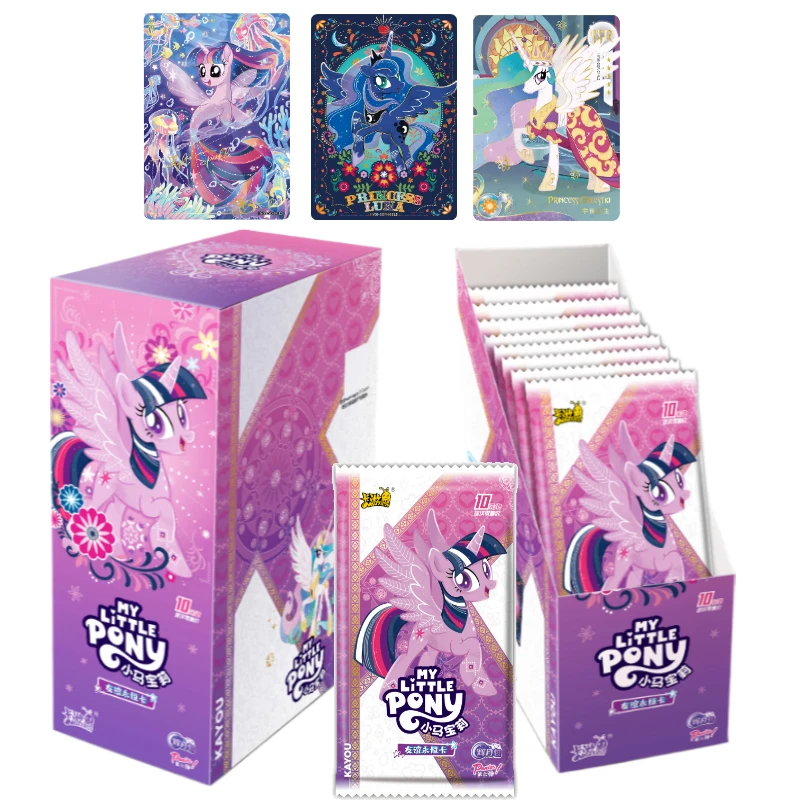 Fantasy Pony Trading Card Booster Box 108 Cards 18 Packs Foil Anime Collectible Game Gift Set English Version
Fantasy Pony Trading Card Booster Box 108 Cards 18 Packs Foil Anime Collectible Game Gift Set English Version