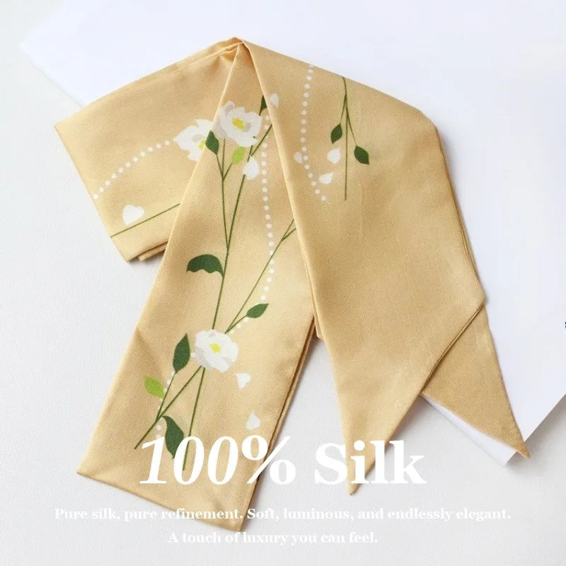 100% Mulberry Silk Sash Belt Women 128x7cm Long Ribbon Waist Tie Party Dress Strap Long Ribbon Silk Scarf Decorative Headband
100% Mulberry Silk Sash Belt Women 128x7cm Long Ribbon Waist Tie Party Dress Strap Long Ribbon Silk Scarf Decorative Headband
