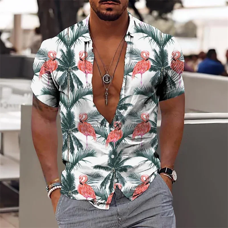 Hawaiian Shirt For Men Vacation Daily Slim Fit Tops Gym Elegant Flower Pattern Leaves Social Casual Fashion Camisa Y2k Clothing
Hawaiian Shirt For Men Vacation Daily Slim Fit Tops Gym Elegant Flower Pattern Leaves Social Casual Fashion Camisa Y2k Clothing