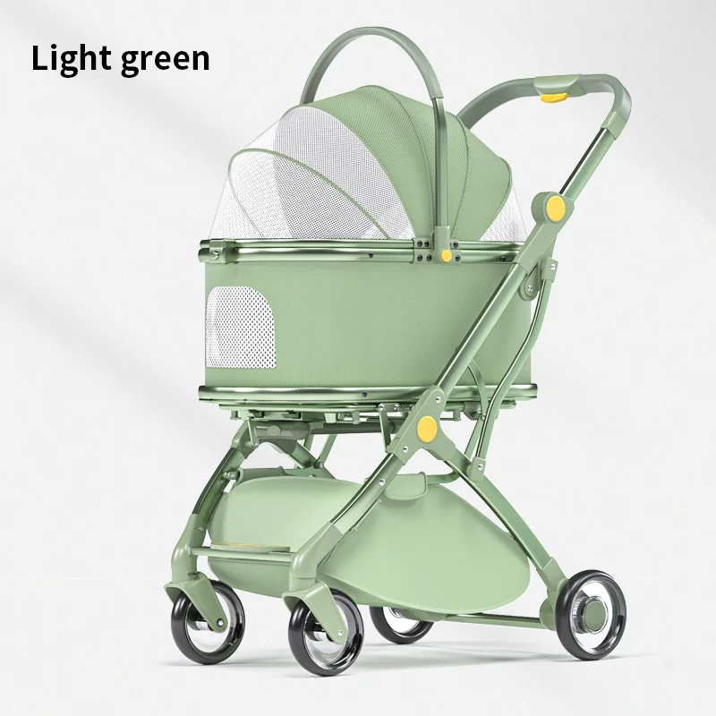 STLFLuxury Manufacture Detachable Folding Pet Stroller Dog or Cat Separable Pet Carrier 4 Wheels Easy One-Hand Fold Trolley
STLFLuxury Manufacture Detachable Folding Pet Stroller Dog or Cat Separable Pet Carrier 4 Wheels Easy One-Hand Fold Trolley