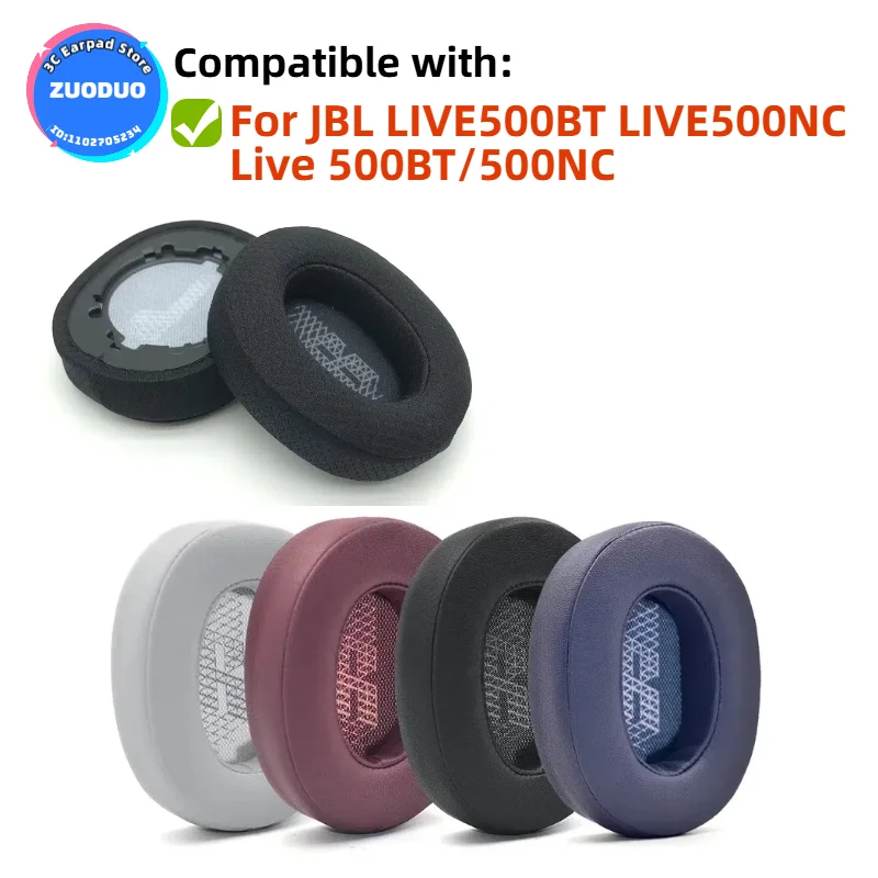 Earphone For JBL LIVE500BT LIVE500NC Live 500BT/500NC Earpads Sponge Soft Foam Cushion Replacement Headphones Accessories
Earphone For JBL LIVE500BT LIVE500NC Live 500BT/500NC Earpads Sponge Soft Foam Cushion Replacement Headphones Accessories
