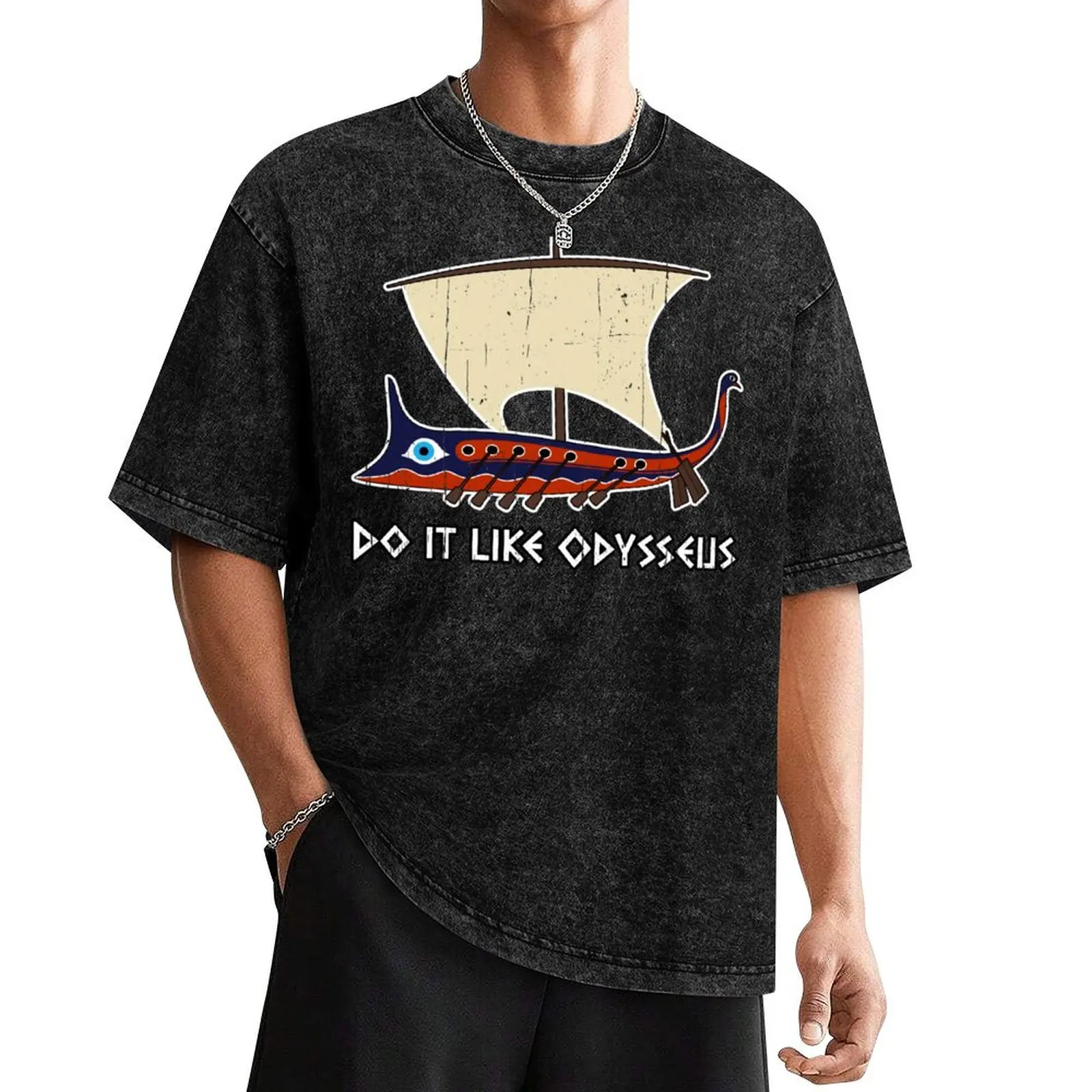 Ancient Greek Trireme: Do it like Odysseus T-Shirt oversized t shirt street wear vintage anime shirt plain t shirts men
Ancient Greek Trireme: Do it like Odysseus T-Shirt oversized t shirt street wear vintage anime shirt plain t shirts men