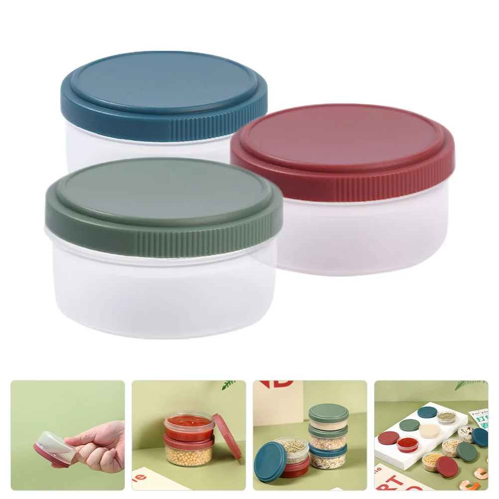 3 Pcs Seasoning Sealed Container Soy Sauce Dispenser Bento Condiment Containers Reusable Meal Prep Pp Salad Dressing Travel
3 Pcs Seasoning Sealed Container Soy Sauce Dispenser Bento Condiment Containers Reusable Meal Prep Pp Salad Dressing Travel