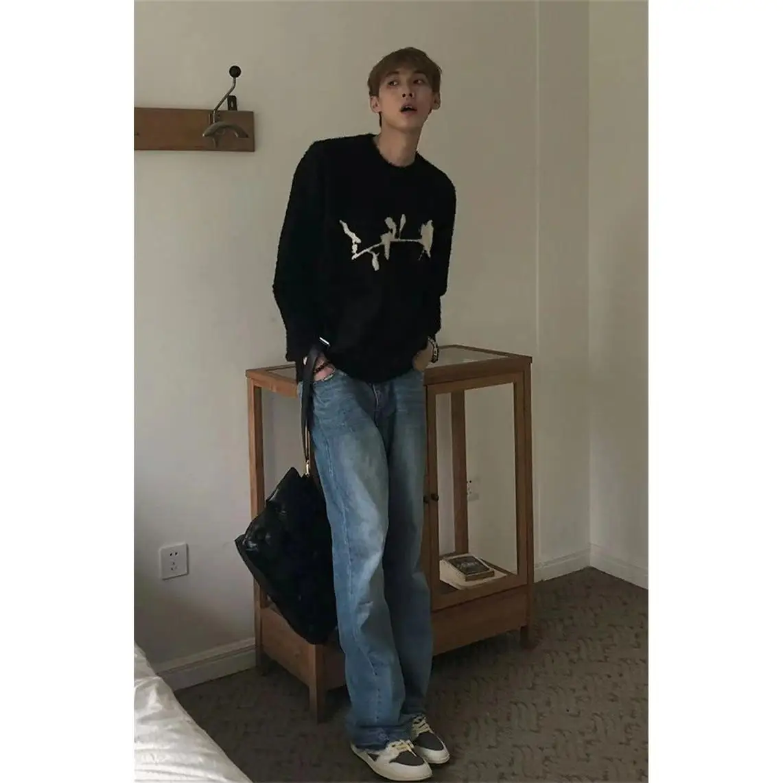 Sli round Ne Knitted Sweater Men's Base Layer irt Trendy Autumn Winter Slim Fit Top Quali Polyester Casual Wear
Sli round Ne Knitted Sweater Men's Base Layer irt Trendy Autumn Winter Slim Fit Top Quali Polyester Casual Wear