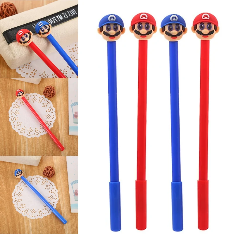 Набор гелевых ручек Super Mario, 1/2 шт., черные, с аниме-принтом, нейтральные ручки 0,5 мм, пластиковые шариковые ручки для школы, офиса, письма, канцелярские принадлежности
Набор гелевых ручек Super Mario, 1/2 шт., черные, с аниме-принтом, нейтральные ручки 0,5 мм, пластиковые шариковые ручки для школы, офиса, письма, канцелярские принадлежности