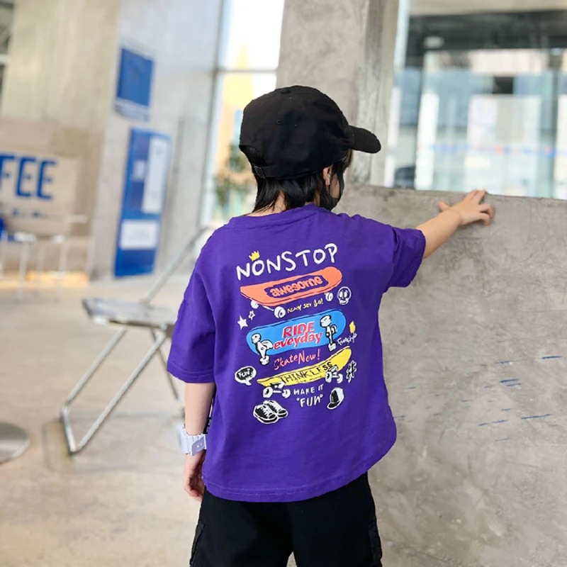 Spring Summer Kids Clothes Fashion Cartoon T Shirts Cotton Tops Tees Boys Girls Clothes Casual Short Sleeve T-Shirt O-Neck Kids
Spring Summer Kids Clothes Fashion Cartoon T Shirts Cotton Tops Tees Boys Girls Clothes Casual Short Sleeve T-Shirt O-Neck Kids