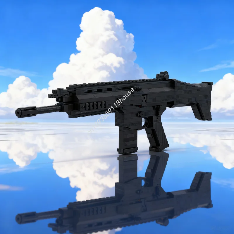 974pcs MOC SCAR Inspired Gun Model Building Blocks Assemble Architecture Toy DIY Christmas Gift Creative Idea Education Kids
974pcs MOC SCAR Inspired Gun Model Building Blocks Assemble Architecture Toy DIY Christmas Gift Creative Idea Education Kids