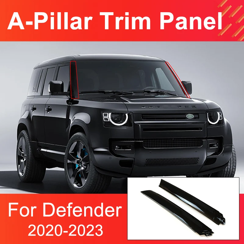 1 Pair Gloss Black A Pillar Trim Panel for Land Rover Defender 90 110 2020-2023 Bright Black A-pillar Trim Panel Covers
1 Pair Gloss Black A Pillar Trim Panel for Land Rover Defender 90 110 2020-2023 Bright Black A-pillar Trim Panel Covers