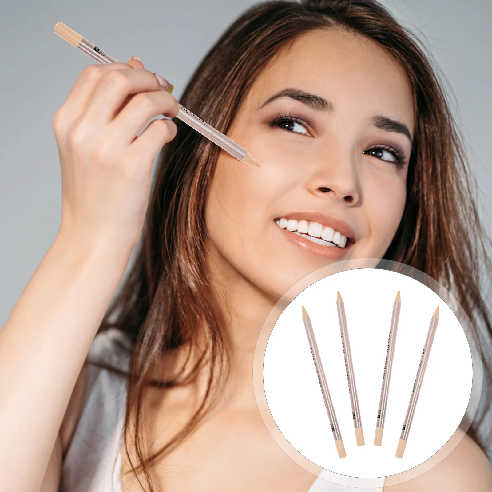 4Pcs Concealer Pen Professional Makeup Concealer Stick for Portable Design for Touchups
4Pcs Concealer Pen Professional Makeup Concealer Stick for Portable Design for Touchups