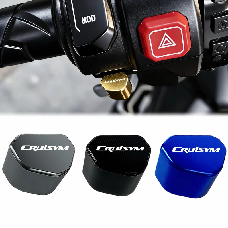 CNC For SYM Cruisym 300 CRUISYM a 300 TCS Motorcycle turn signal switch button modification turn key cap Accessories
CNC For SYM Cruisym 300 CRUISYM a 300 TCS Motorcycle turn signal switch button modification turn key cap Accessories