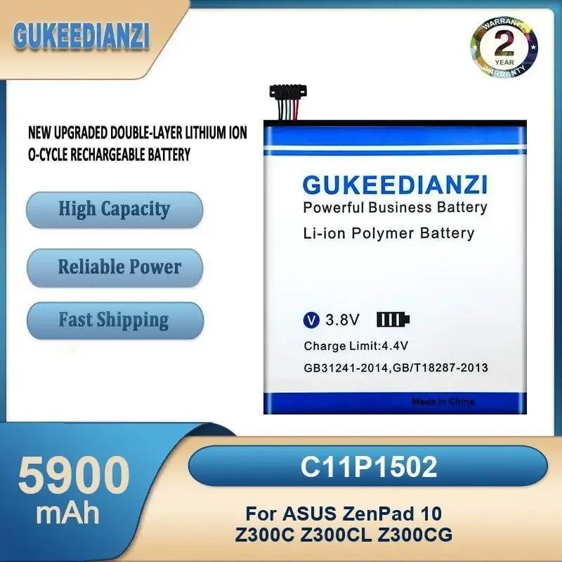 C11P1502 Аккумулятор большой емкости для планшета 5900 мАч для ASUS ZenPad 10 Z300C Z300CL Z300CG
C11P1502 Аккумулятор большой емкости для планшета 5900 мАч для ASUS ZenPad 10 Z300C Z300CL Z300CG