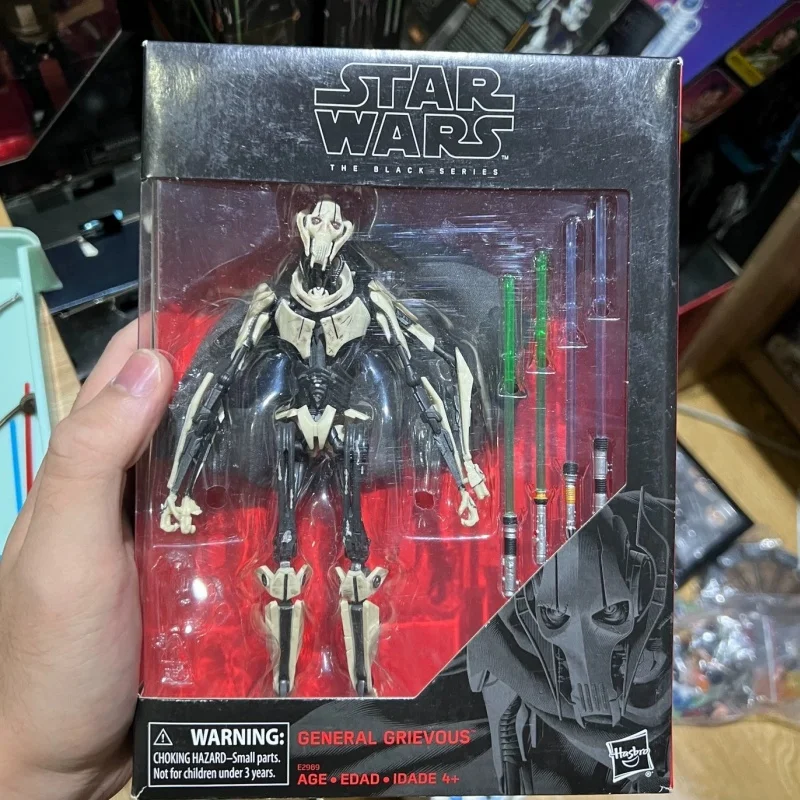Original The Black Series Star Wars Battlefront Ii General Grievous Battle Damaged 16cm Original Action Figure Model Gift
Original The Black Series Star Wars Battlefront Ii General Grievous Battle Damaged 16cm Original Action Figure Model Gift