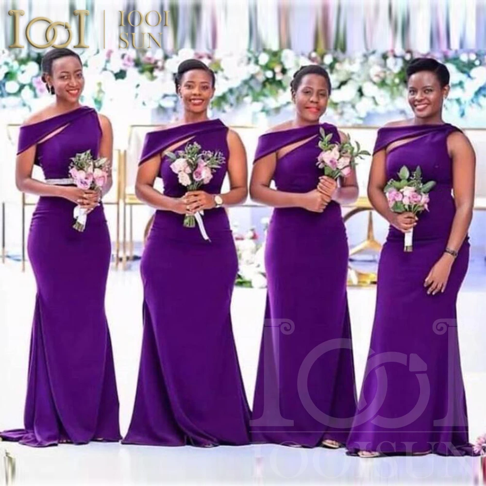 IOOISUN Customized Grape Satin Bridesmaid Dress One Shoulder Wedding Party Gown Mermaid Fomal Gowns Evening Party Dresses
IOOISUN Customized Grape Satin Bridesmaid Dress One Shoulder Wedding Party Gown Mermaid Fomal Gowns Evening Party Dresses