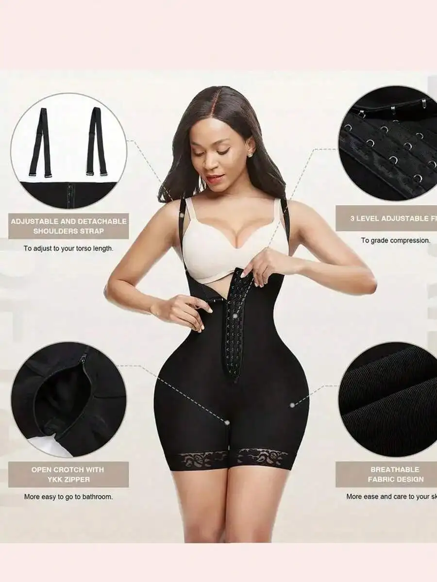 Womens Butt Lifter Shapewear With Zipper Crotch Tummy Control Compression Bodysuit
Womens Butt Lifter Shapewear With Zipper Crotch Tummy Control Compression Bodysuit