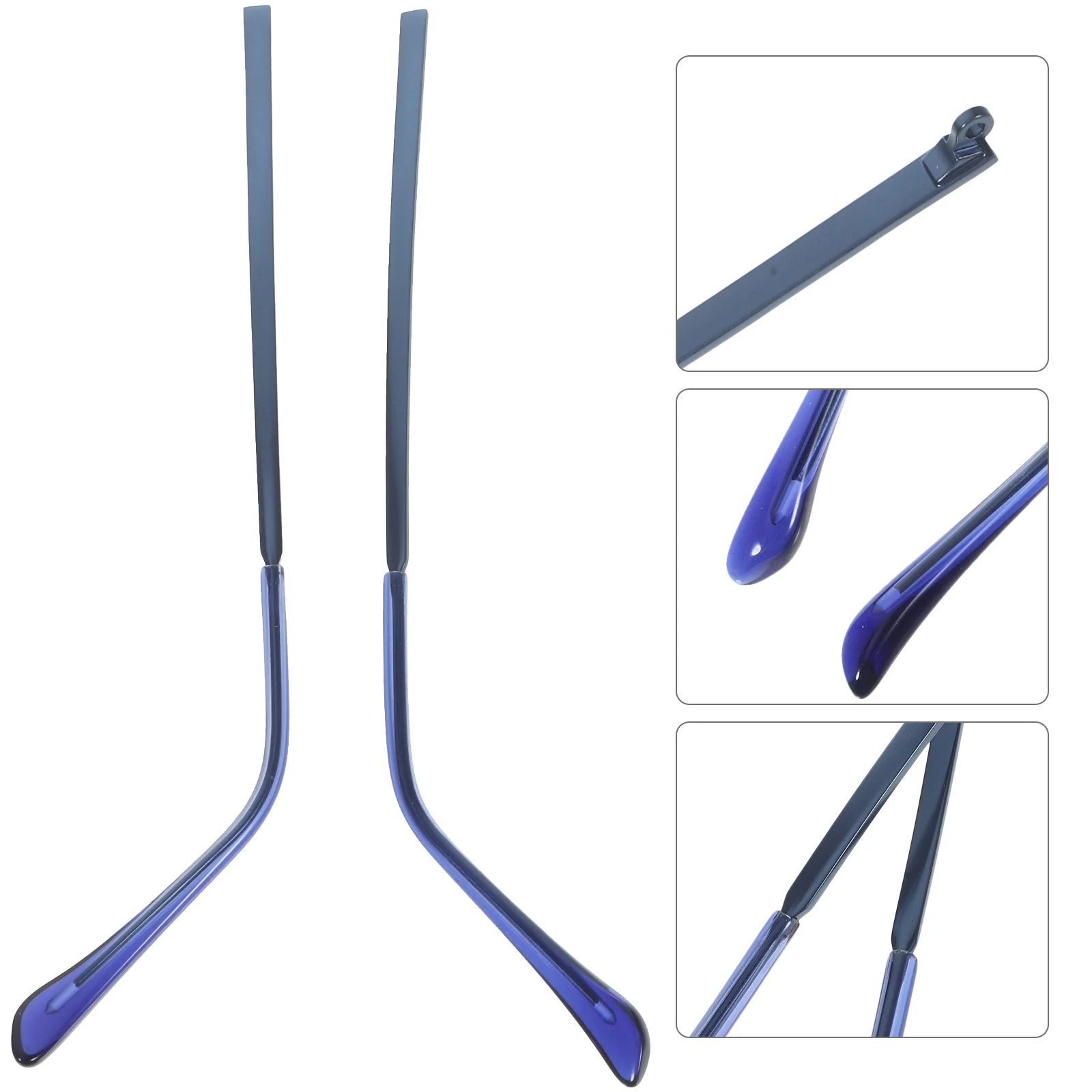 1 Pair Glasses Arm Replacement Metal Temple For Eyeglasses Sunglasses Durable Universal Fit Comfortable Ear Pressure Free
1 Pair Glasses Arm Replacement Metal Temple For Eyeglasses Sunglasses Durable Universal Fit Comfortable Ear Pressure Free