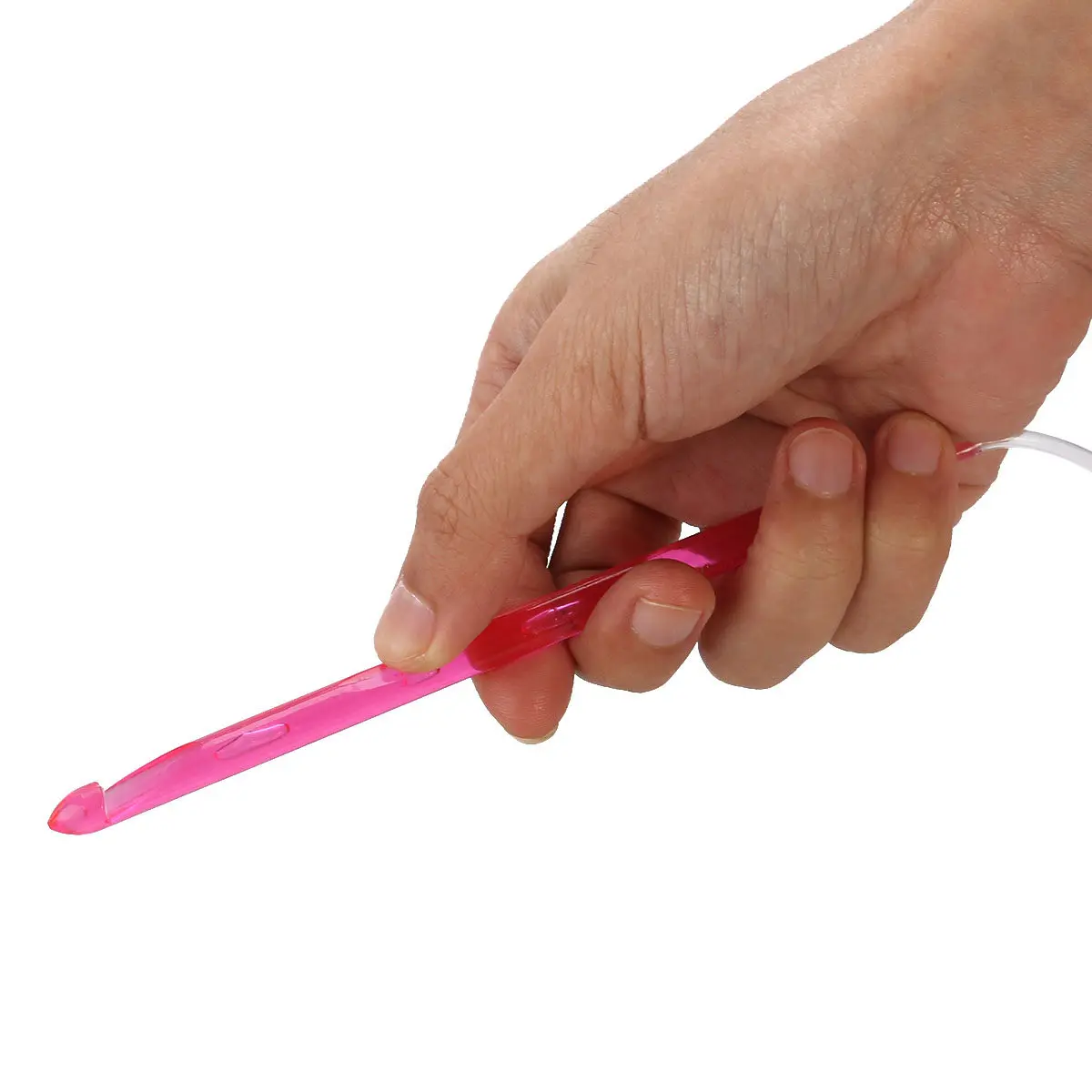 12 Sizes Plastic Crochet Hooks Knitting Needles Set 3.5mm to 12.0mm Carpet Sofa Cushion Weaving Tools for Crafters
12 Sizes Plastic Crochet Hooks Knitting Needles Set 3.5mm to 12.0mm Carpet Sofa Cushion Weaving Tools for Crafters