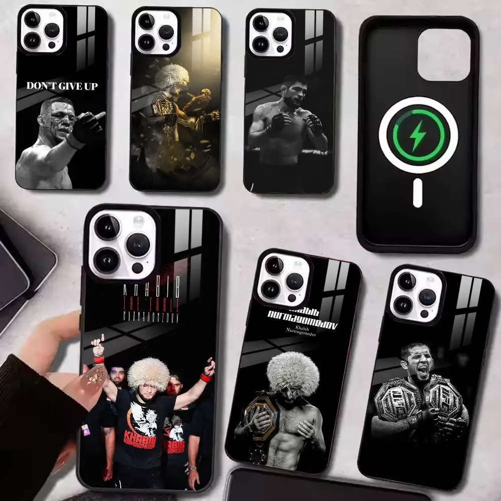 Khabib Nurmagomedov Fighting Legend Phone Case For iPhone Magnetic 15,16,17,14,13,12,11 Plus,Pro with Wireless Charging
Khabib Nurmagomedov Fighting Legend Phone Case For iPhone Magnetic 15,16,17,14,13,12,11 Plus,Pro with Wireless Charging