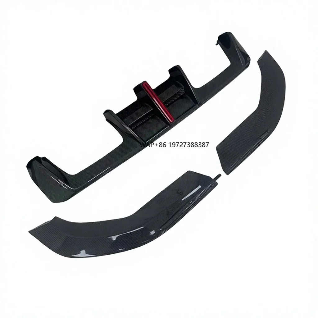 For M3 G80 M4 G82 G83 Carbon Fiber Car Rear Bumper Diffuser Rear Splitters With Lights Spoiler Back Lip Upgrade Body Kit
For M3 G80 M4 G82 G83 Carbon Fiber Car Rear Bumper Diffuser Rear Splitters With Lights Spoiler Back Lip Upgrade Body Kit