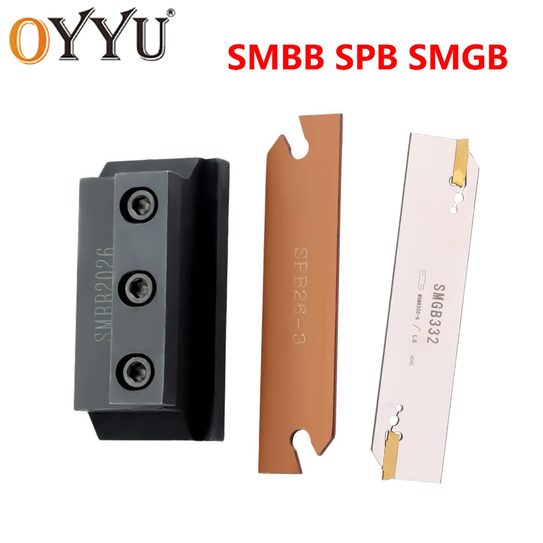 OYYU 1pcs SMBB SMBB1626 SMBB2026 SMBB2526 SMBB2032 SMBB2532 Grooving Tools Cutter Holder SPB26 SPB32 SMGB 26 32 for MGGN Inserts
OYYU 1pcs SMBB SMBB1626 SMBB2026 SMBB2526 SMBB2032 SMBB2532 Grooving Tools Cutter Holder SPB26 SPB32 SMGB 26 32 for MGGN Inserts