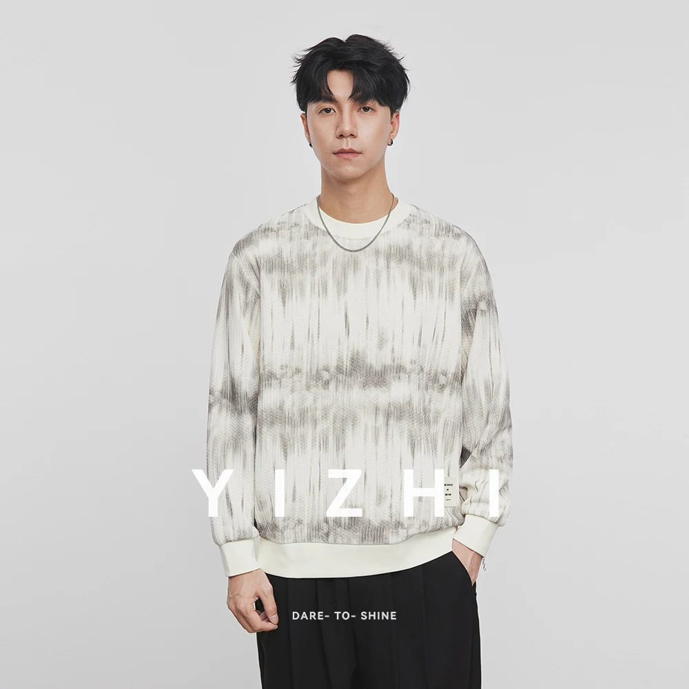 2025 Autumn New Fashion Brand Men's Printed Round Neck Pullover Sweatshirt Tie-Dye Loose Fit Casual Knit Top Men Pullovers
2025 Autumn New Fashion Brand Men's Printed Round Neck Pullover Sweatshirt Tie-Dye Loose Fit Casual Knit Top Men Pullovers