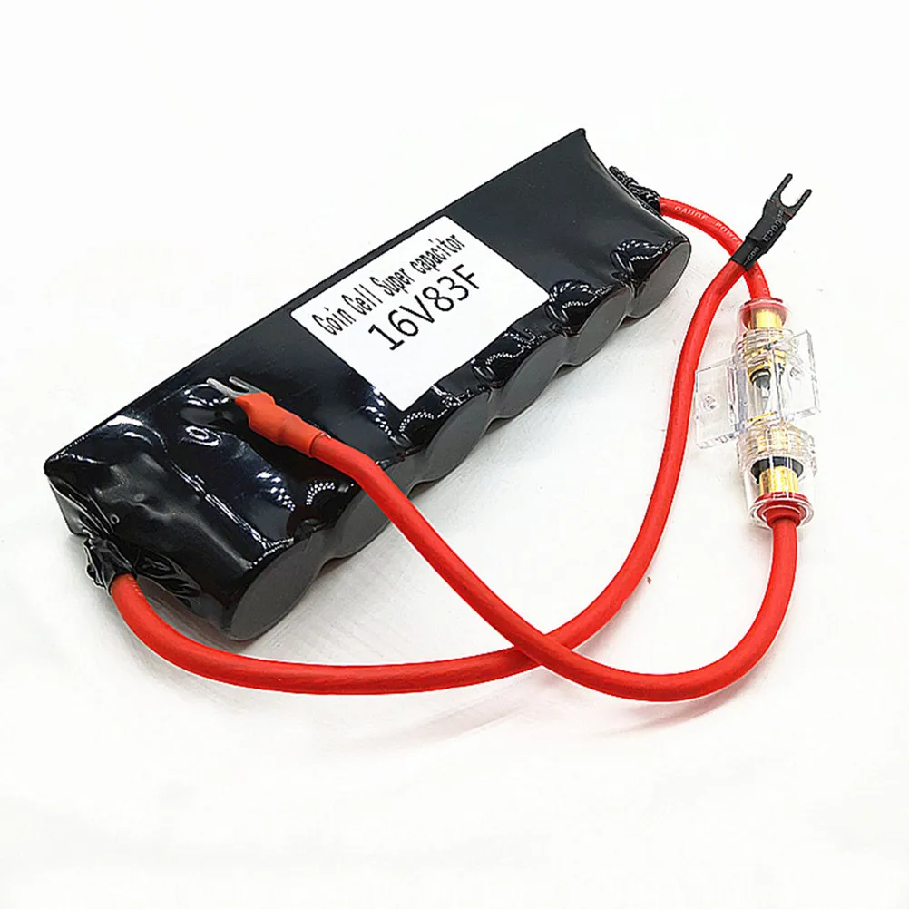 Super Capacitor Automotive Rectifier 16V 83F 498F String Car Filter Connector Power Relay Stabilizer Insurance Version
Super Capacitor Automotive Rectifier 16V 83F 498F String Car Filter Connector Power Relay Stabilizer Insurance Version