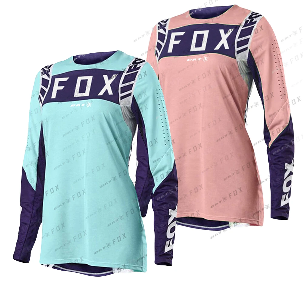 Women Downhill Jersey Mountain Bike Shirts BAT FOX Motocross Motorcycle Jersey Quick-Dry Breathable Downhill Bike Clothing
Women Downhill Jersey Mountain Bike Shirts BAT FOX Motocross Motorcycle Jersey Quick-Dry Breathable Downhill Bike Clothing