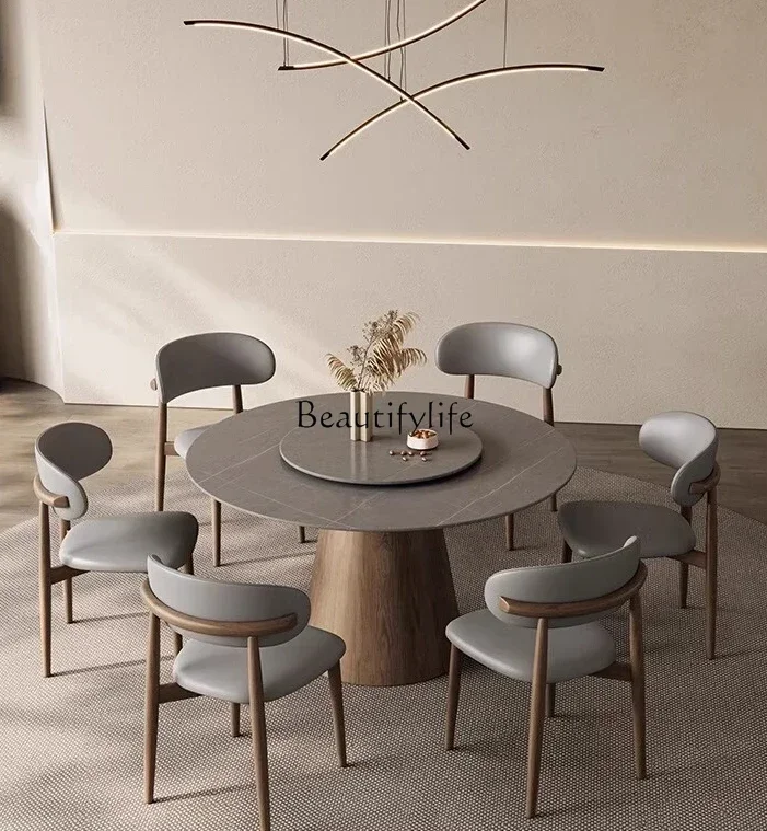 Nordic Solid Wood Home round Table Miji Style Japanese round Modern Dining Table
Nordic Solid Wood Home round Table Miji Style Japanese round Modern Dining Table