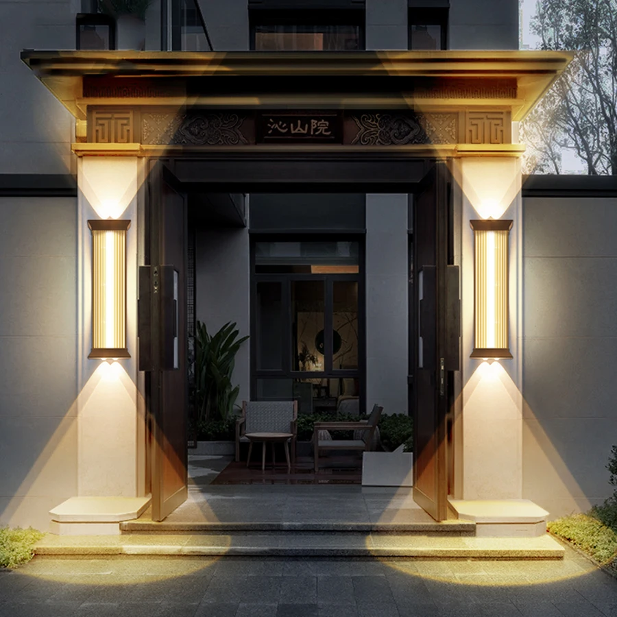 Outdoor Waterproof Courtyard Wall Lamp Garden Lamp Exterior Wall Pillar Villa Terrace Light Stainless Steel LED Porch Lighting
Outdoor Waterproof Courtyard Wall Lamp Garden Lamp Exterior Wall Pillar Villa Terrace Light Stainless Steel LED Porch Lighting